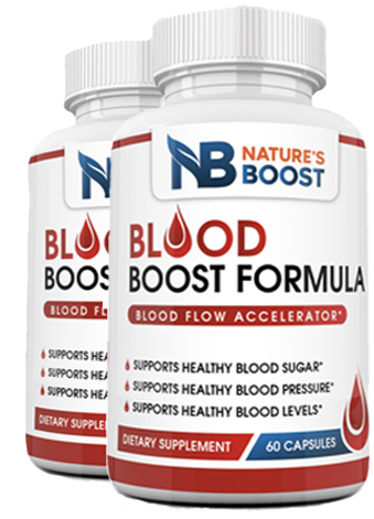 Blood Boost Formula - Natures Boost - 60 Count - Best Offer - Limited Stock